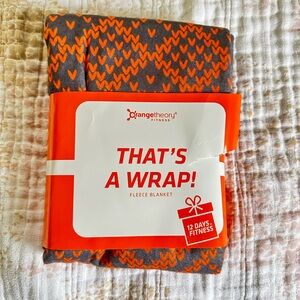 Orangetheory 12 Days of Fitmas 2023 Fleece Blanket